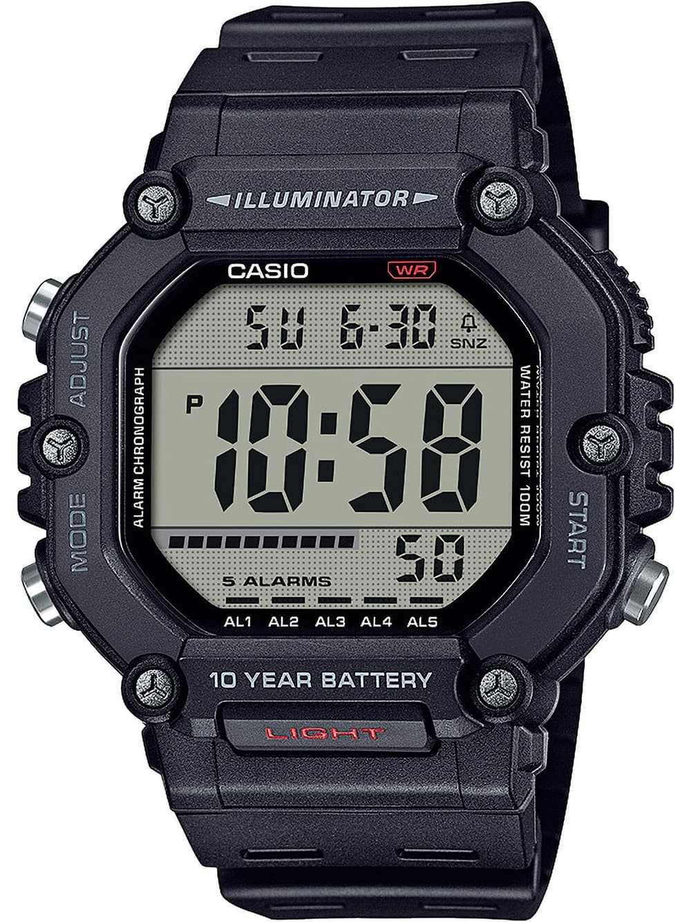 Casio AE-1600H-1AVEF Herrenuhr Timeless collection 50mm 10ATM