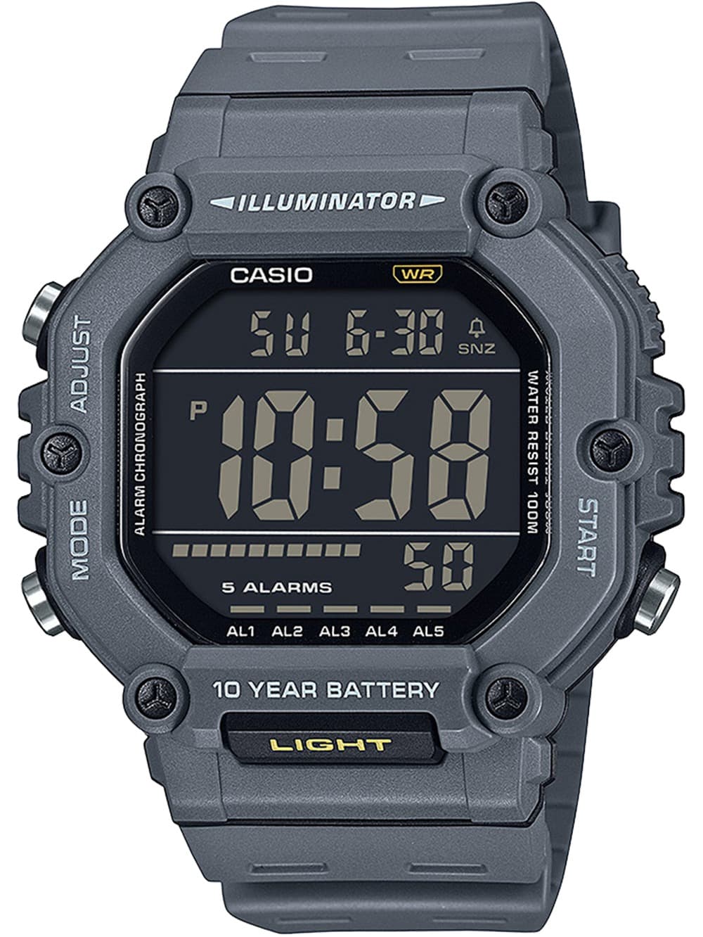 Casio AE-1600H-8BVEF Herrenuhr Timeless collection 50mm 10ATM