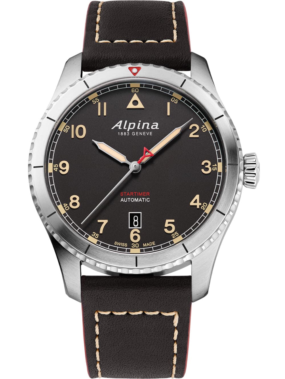 Alpina AL-525BBG4S26 Startimer Pilot Automatik Herrenuhr 41mm 10ATM