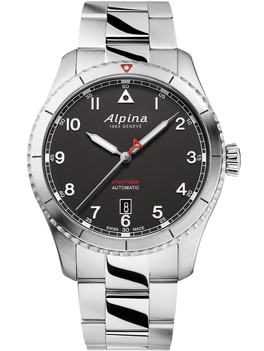 Alpina AL-525BW4S26B Startimer Pilot Automatik Herrenuhr 41mm