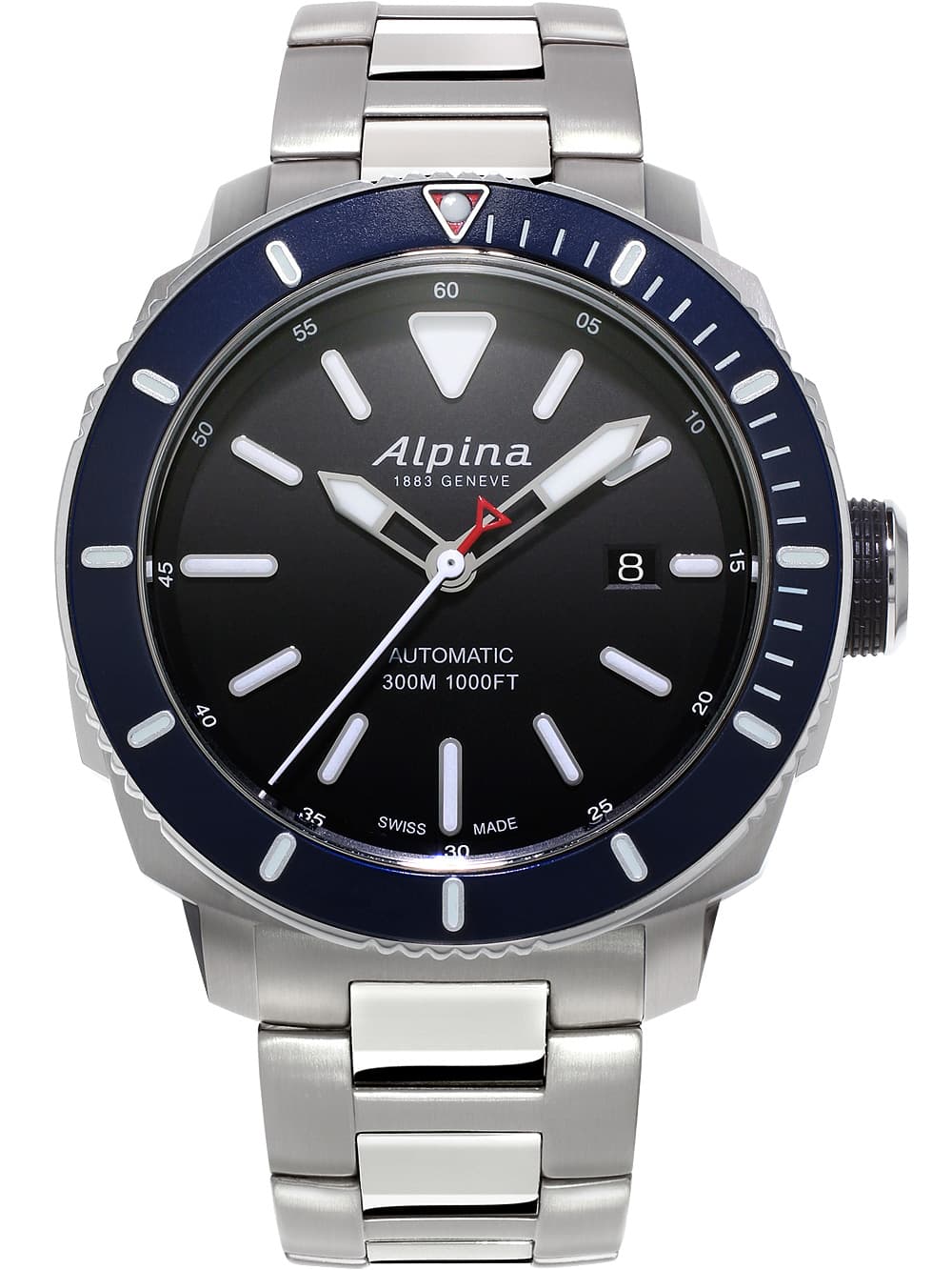 Alpina AL-525LBN4V6B Seastrong Diver Automatik Herrenuhr 46mm