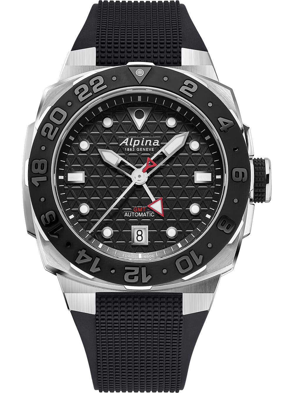 Alpina AL-560B3VE6 Herrenuhr Startimer Heritage Automatik GMT 39mm 30ATM