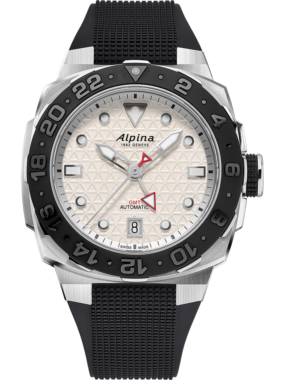 Alpina AL-560LG3VE6 Herrenuhr Startimer Heritage Automatik GMT 39mm 30ATM