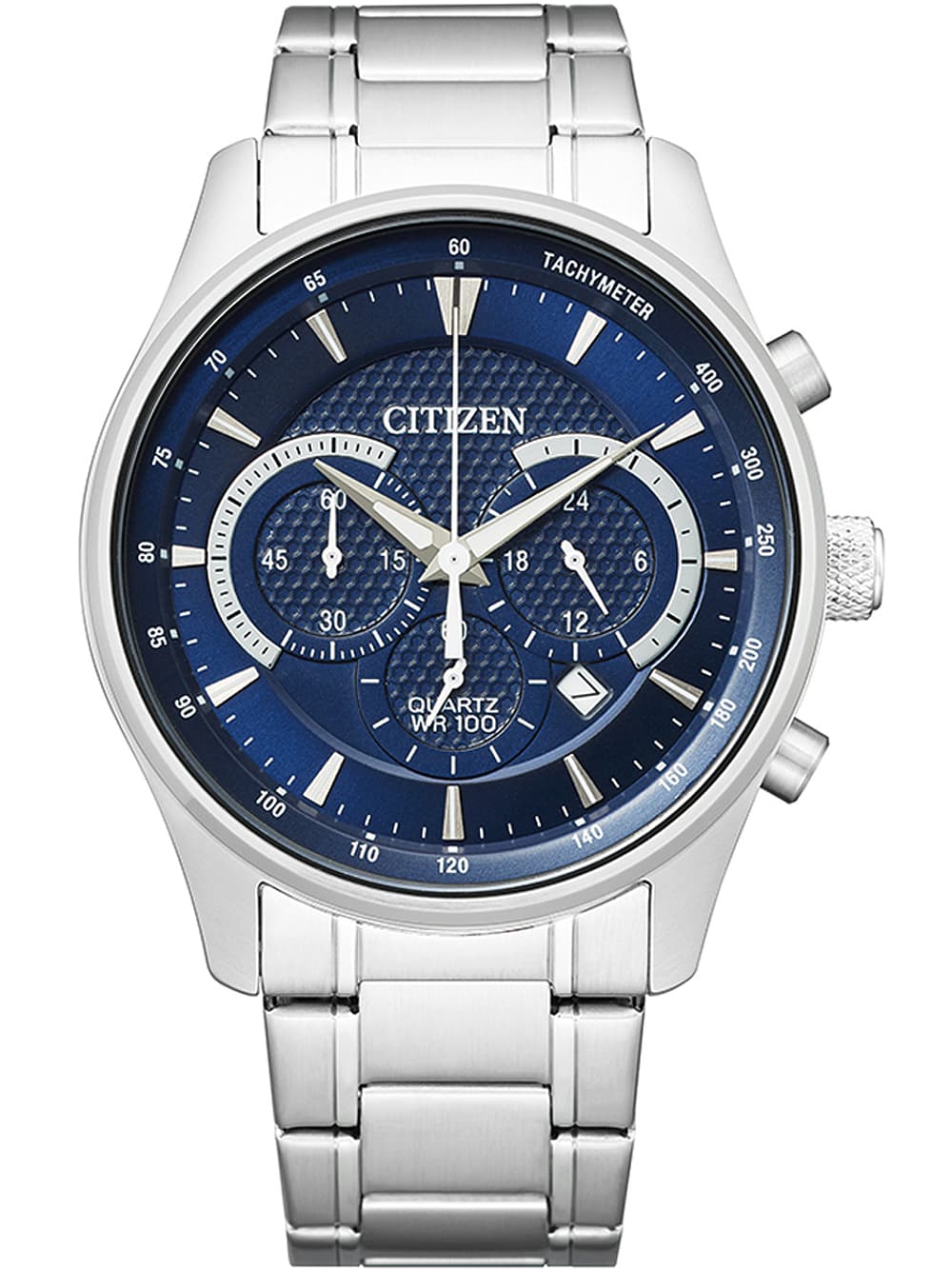 Citizen AN8190-51L Quarz Chronograph Herrenuhr 42mm 10ATM