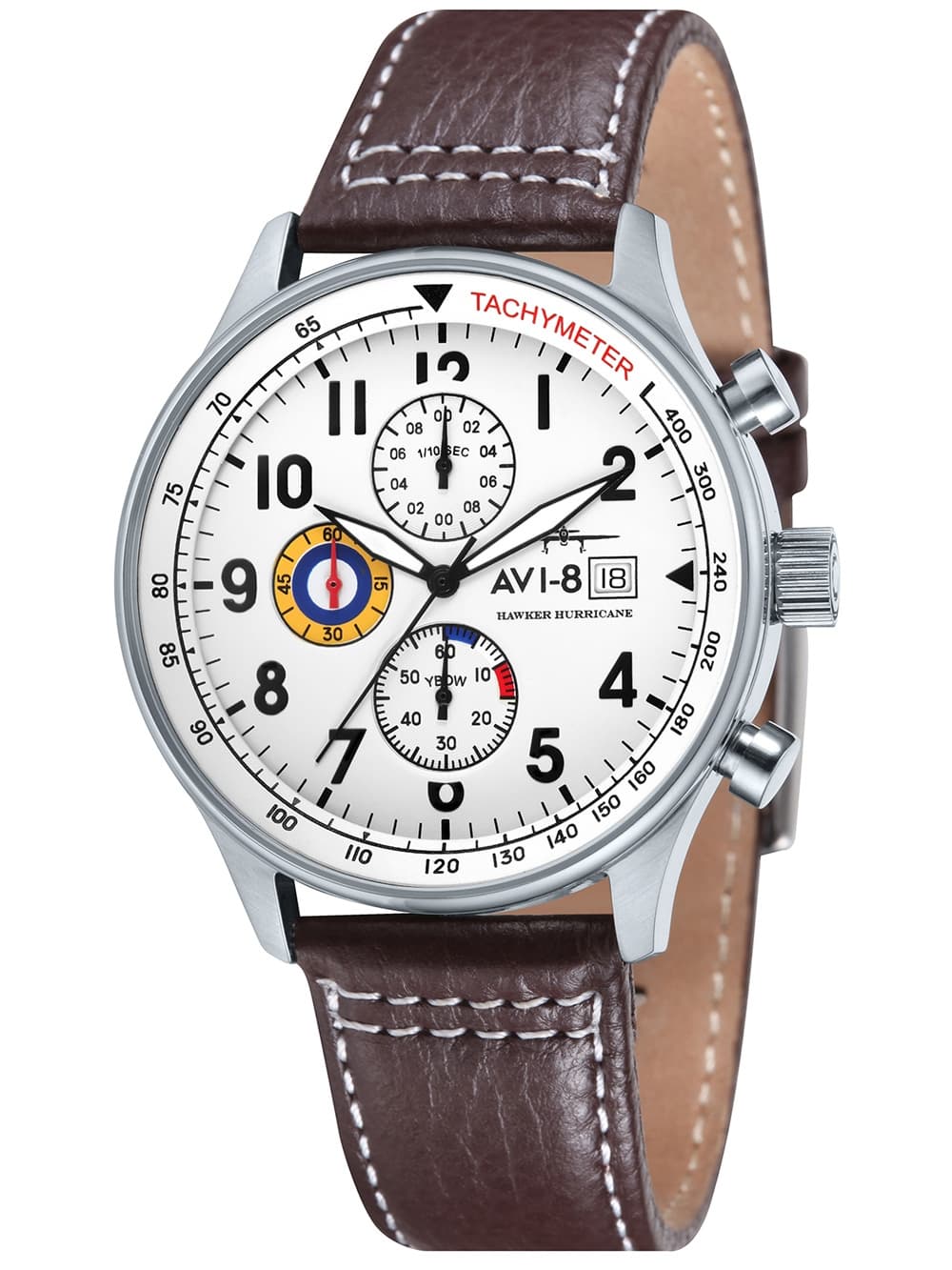 AVI-8 AV-4011-01 Hawker Hurricane Chronograph 43mm 5ATM
