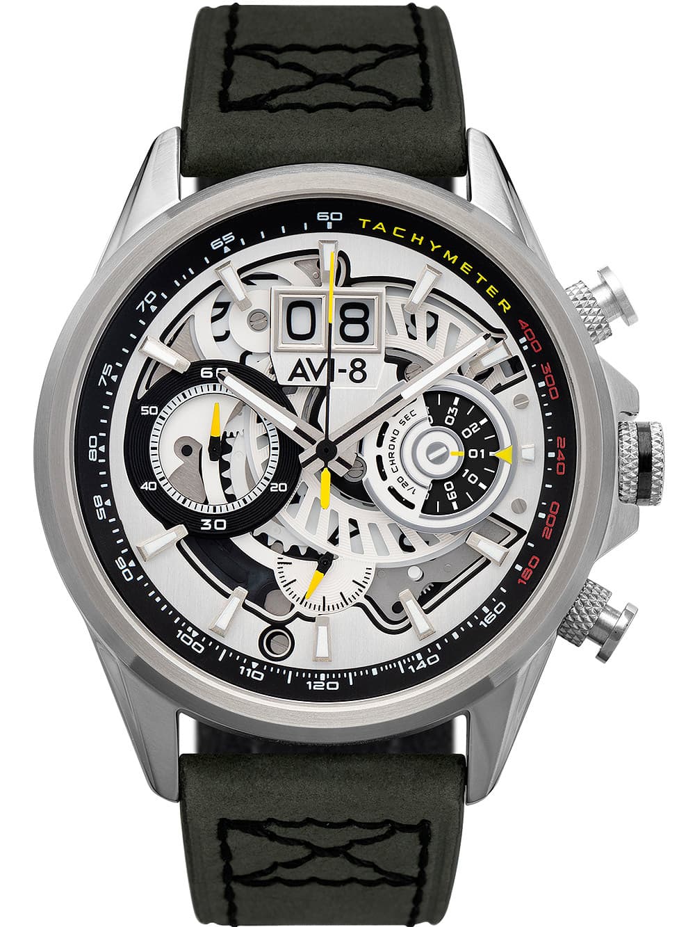 AVI-8 AV-4065-01 Hawker Harrier Chronograph Herrenuhr 45mm 5ATM