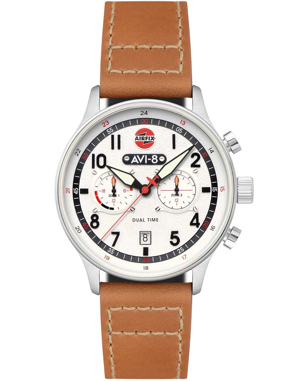 AVI-8 AV-4088-06 Herrenuhr Hawker Hurricane Dual-Time Chronograph