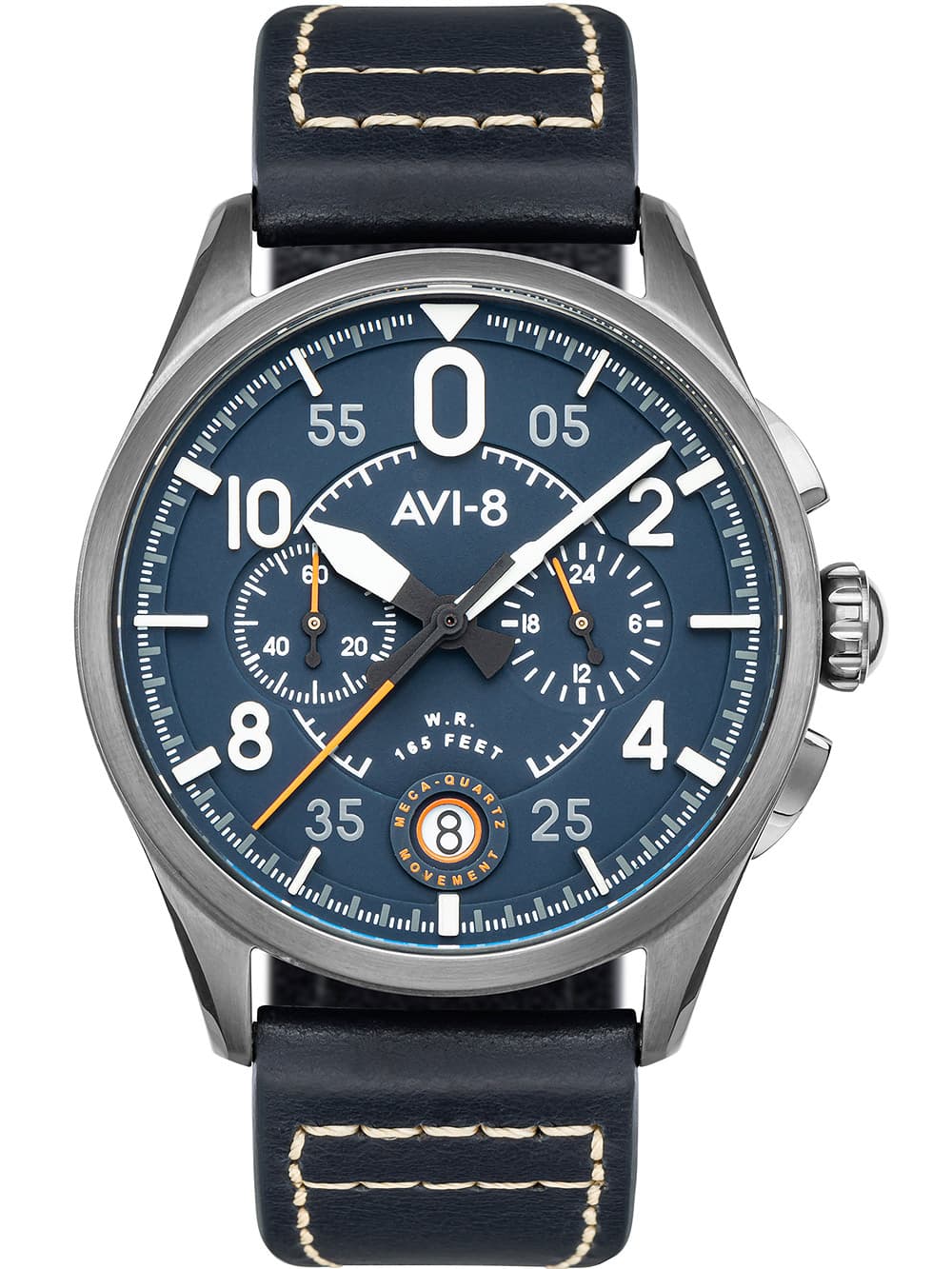AVI-8 AV-4089-04 Spitfire Chronograph Herrenuhr 42mm 5ATM