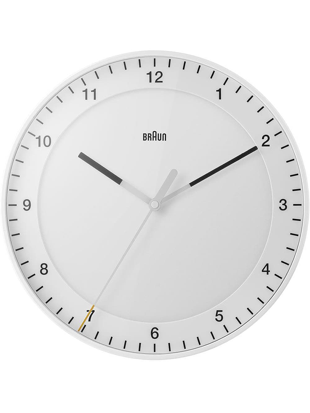 Braun BC17W Klassik Wanduhr
