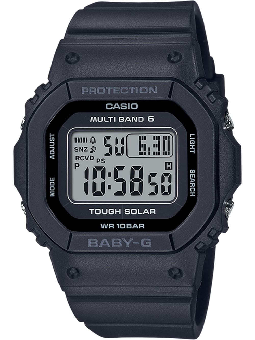 Casio BGD-5650-1ER Herrenuhr Baby-G 5650-Serie Solar 38mm 10ATM