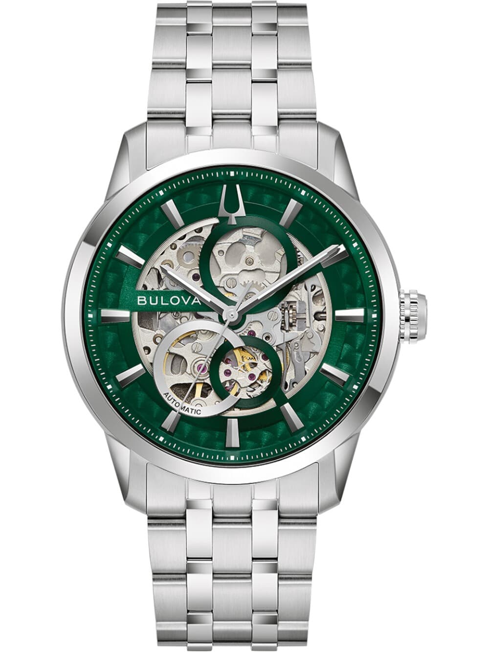 Bulova 96A329 Herrenuhr Klassik Automatik 40mm 3ATM