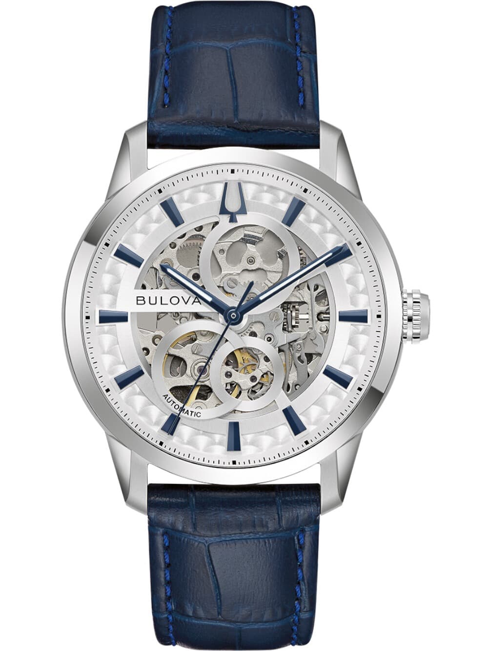 Bulova 96A330 Herrenuhr Klassik Automatik 40mm 3ATM