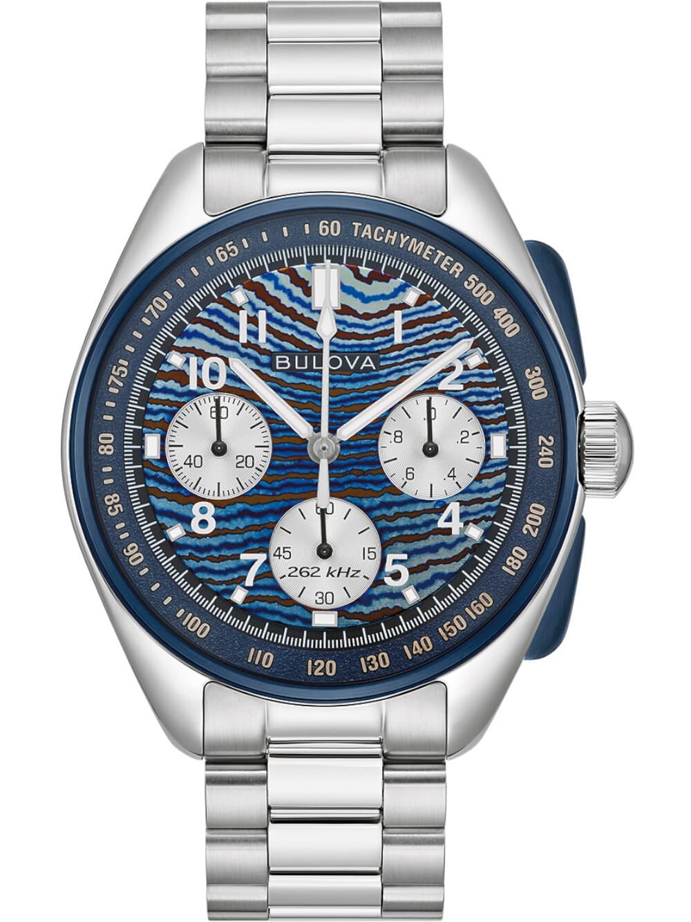 Bulova 98A329 Herrenuhr Lunar Pilot Chrono Thiago Rosinhole Budii Limited 43,5mm 5ATM
