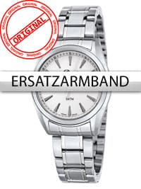 Bossart Ersatzband Edelstahl BW-1310 Damen silber