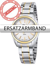 Bossart Ersatzband Edelstahl BW-1310 Damen bicolor