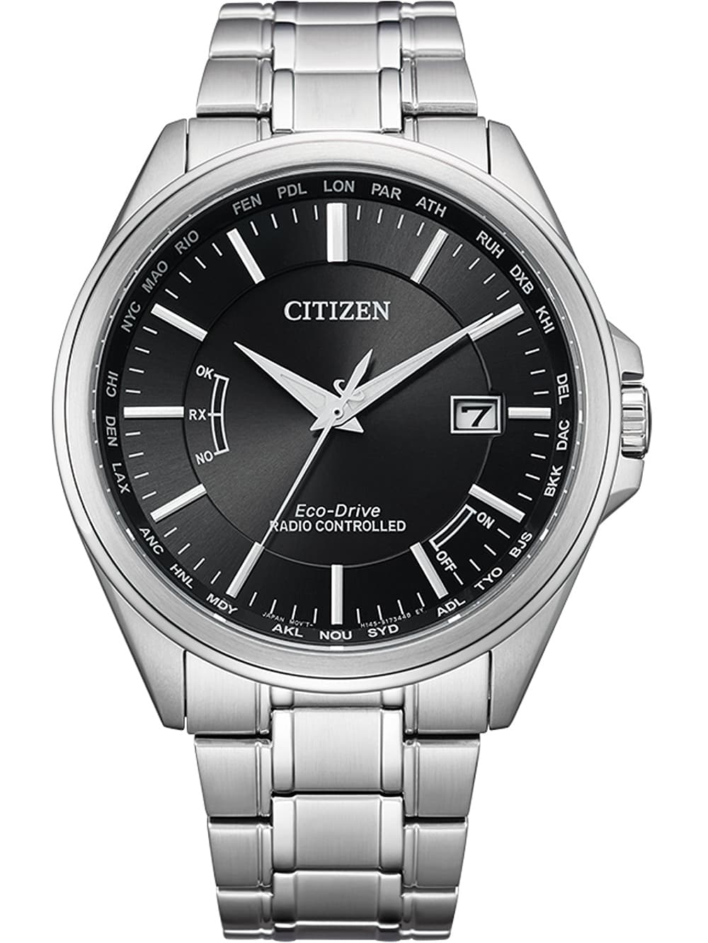 Citizen CB0250-84E Eco-Drive Funkuhr Herrenuhr 43mm 10ATM