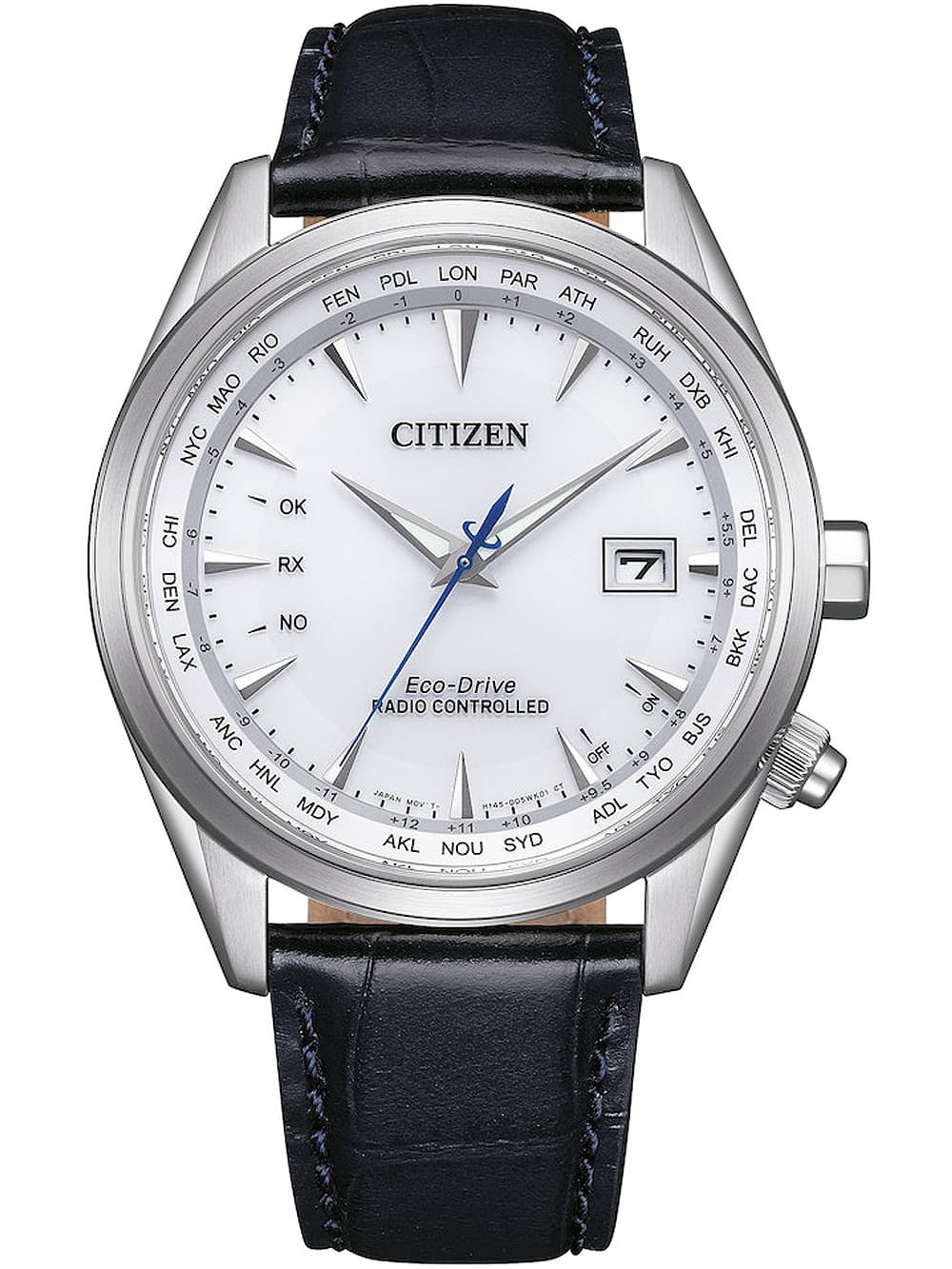 Citizen CB0270-10A Eco-Drive Funkuhr Herrenuhr 43mm 10ATM