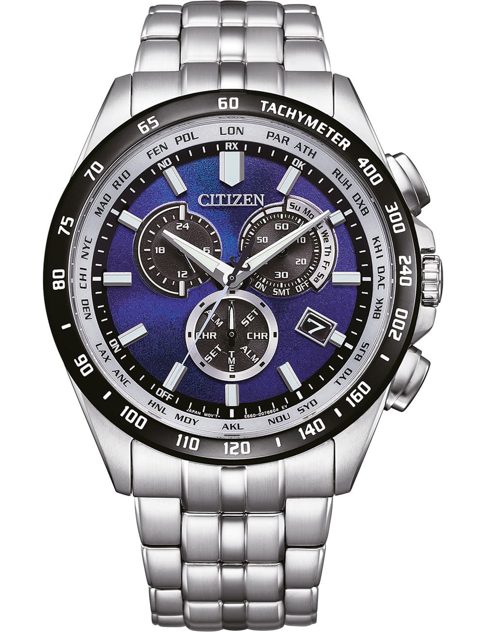 Citizen CB5874-81L Herrenuhr Collection Unite with Blue Eco Drive Limited 43mm 10ATM