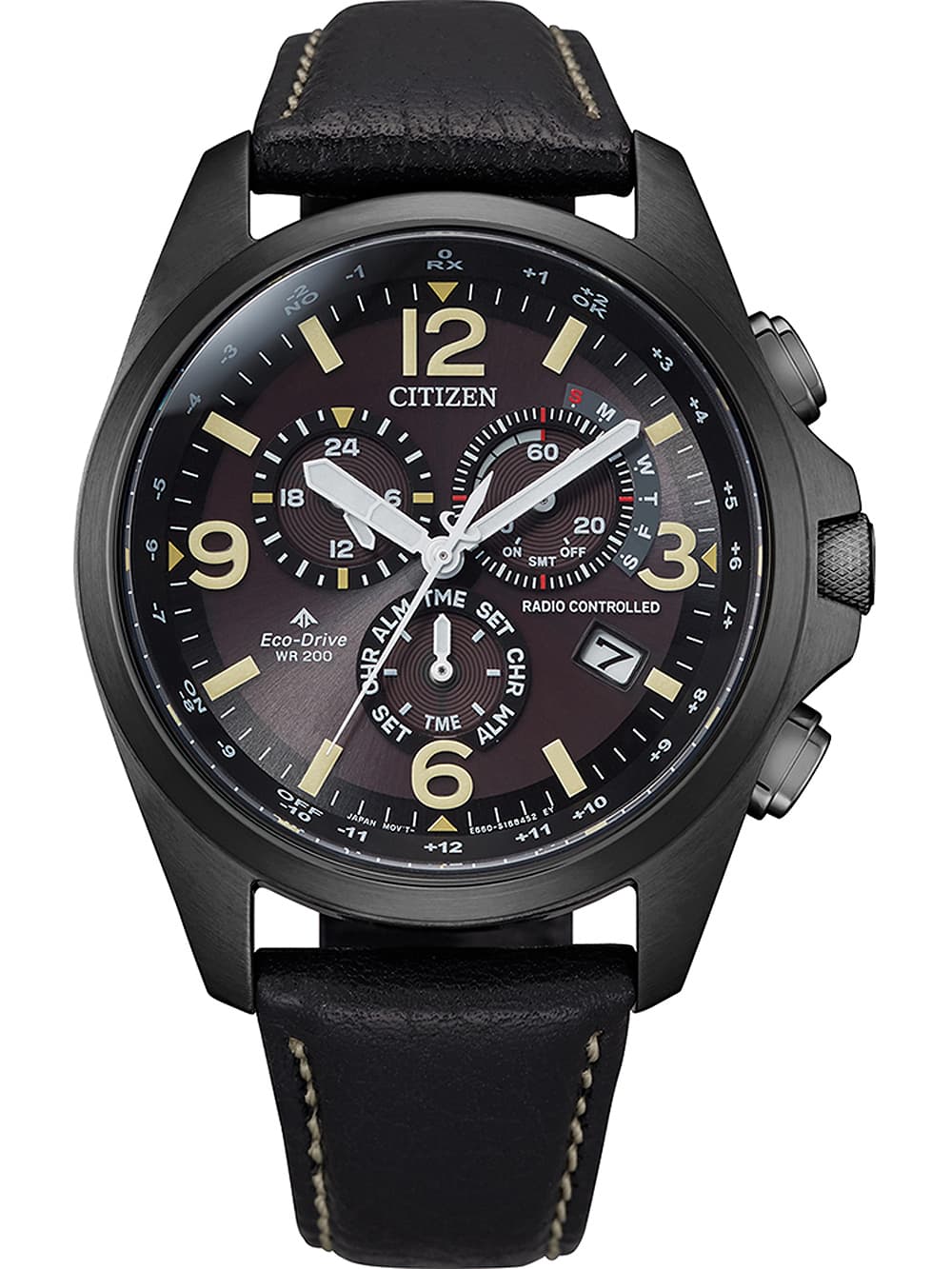 Citizen CB5925-15E Eco-Drive Funkuhr Herrenuhr 42mm 20ATM