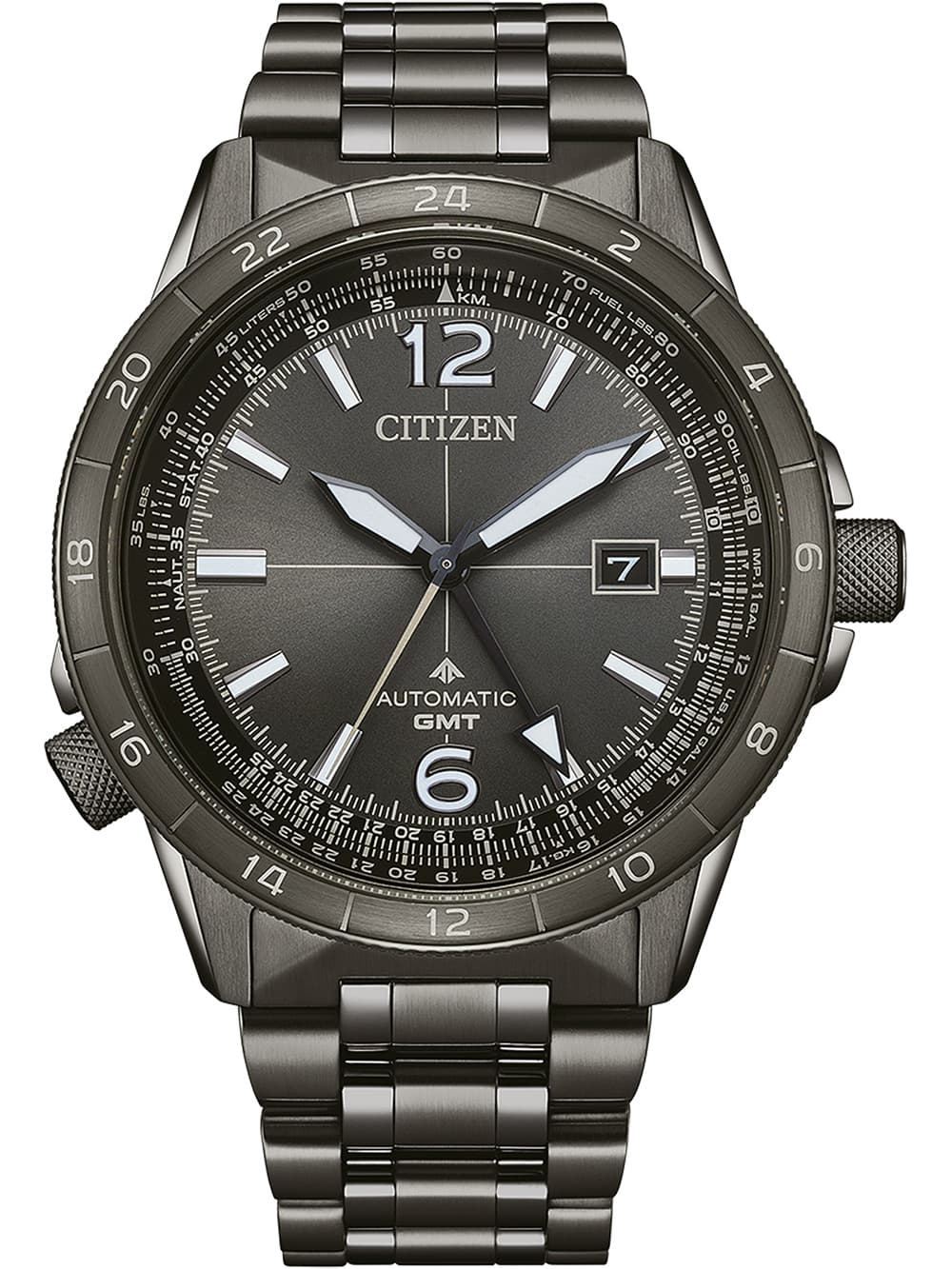 Citizen NB6045-51H Herrenuhr Automatik GMT 44,5 mm 20ATM