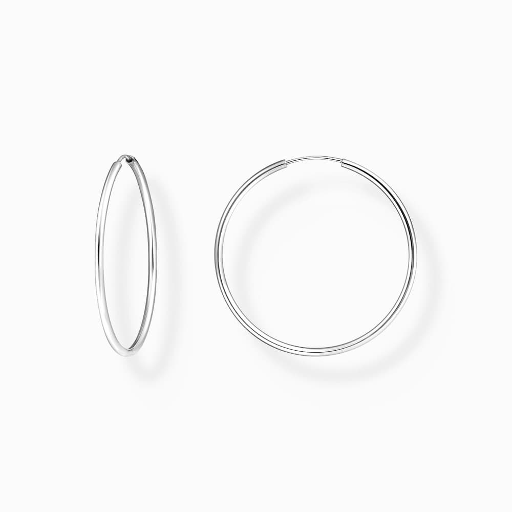 Thomas Sabo CR728-001-21 Silberne Creolen 40 mm Damen
