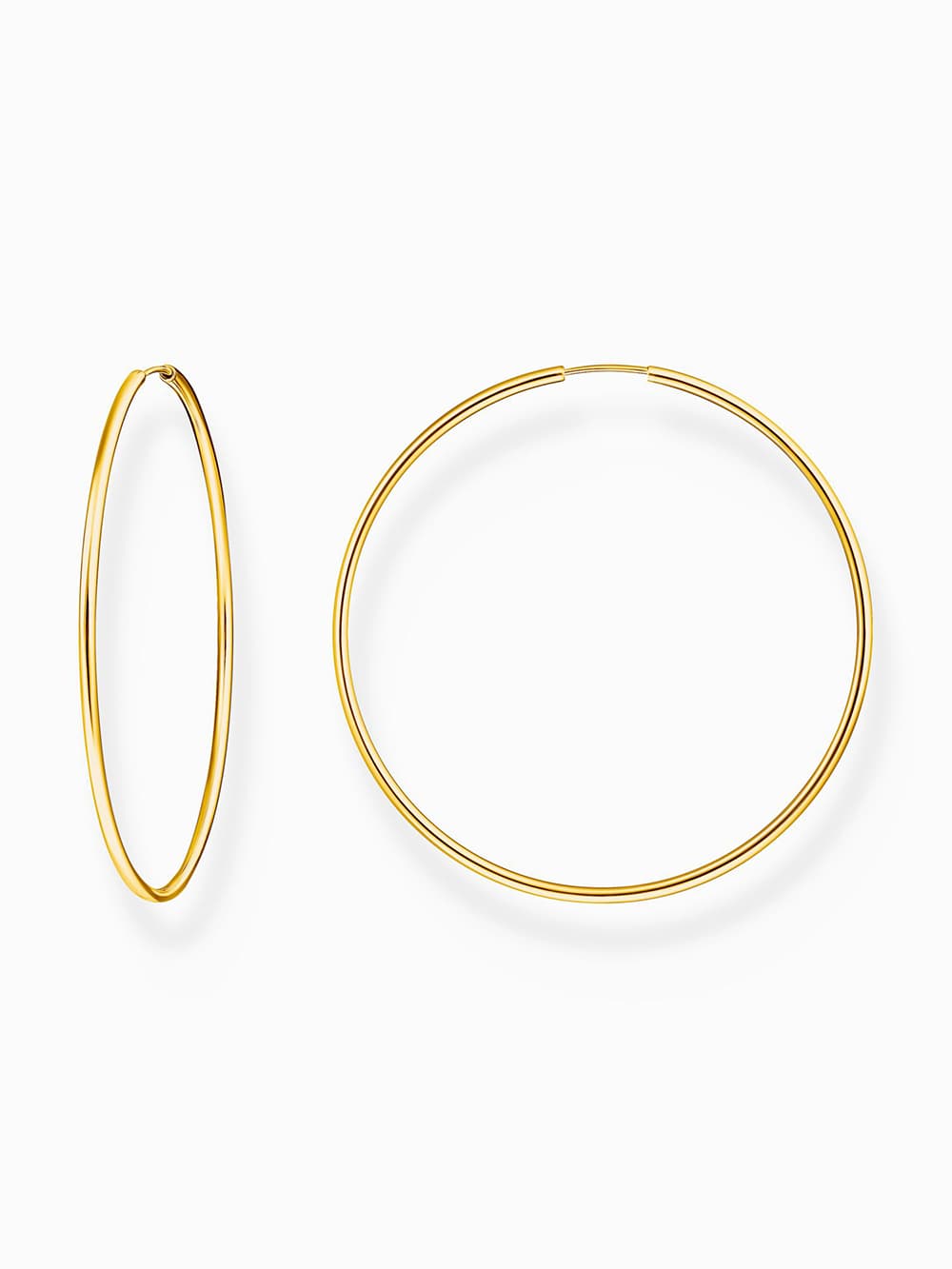 Thomas Sabo CR729-413-39 Vergoldete Creolen 60 mm Damen