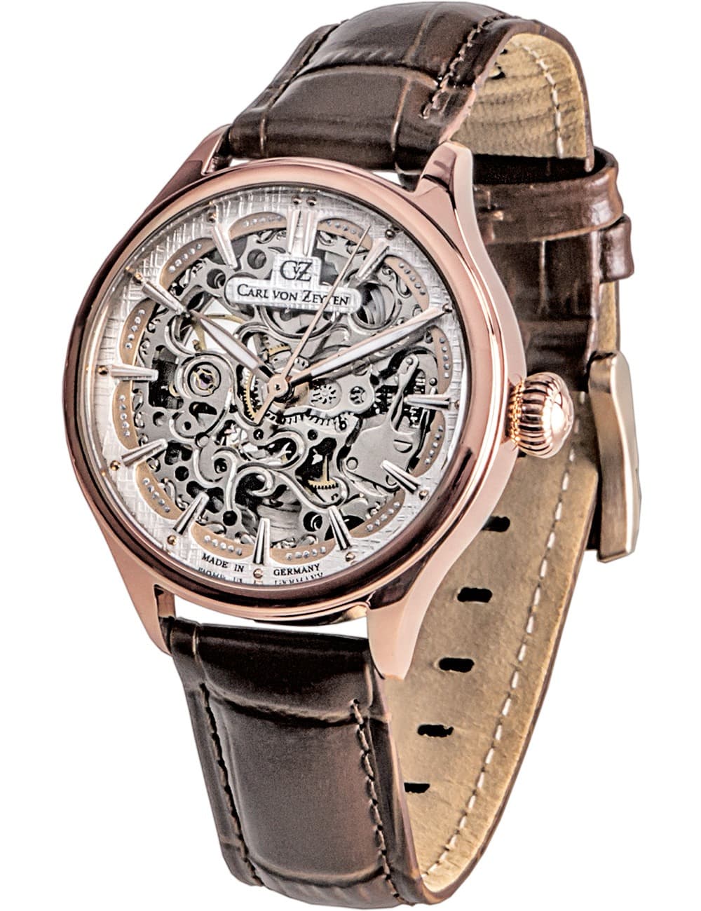 Carl von Zeyten CVZ0072RWHS Damenuhr Horbach Automatik Limited Edition 38mm 3ATM