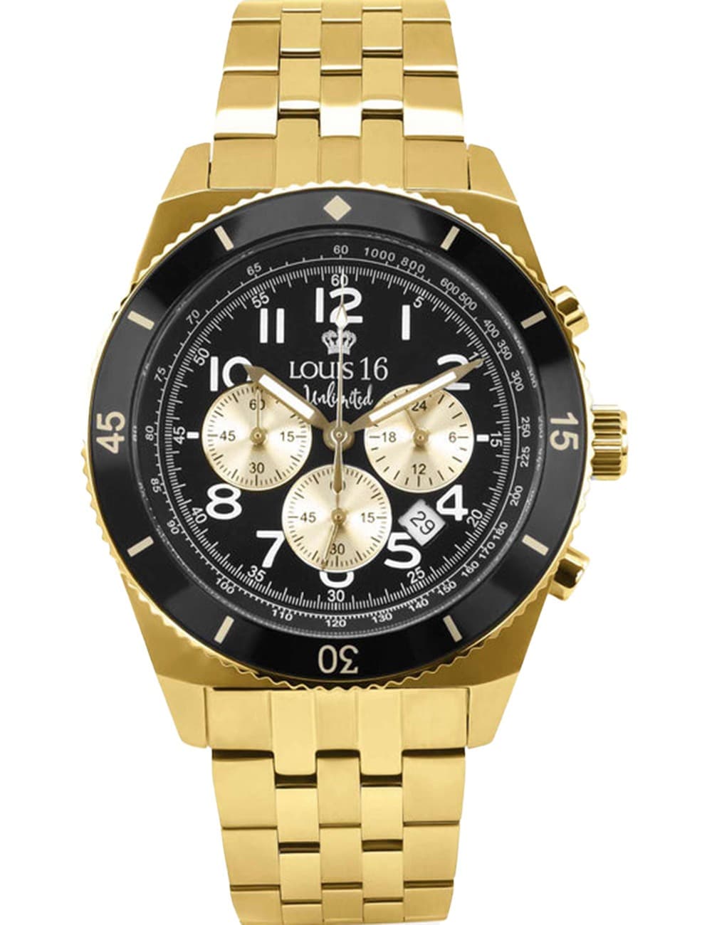 Louis XVI LXVI3200 Herrenuhr Destrier Chrono Unlimited 43mm 5ATM