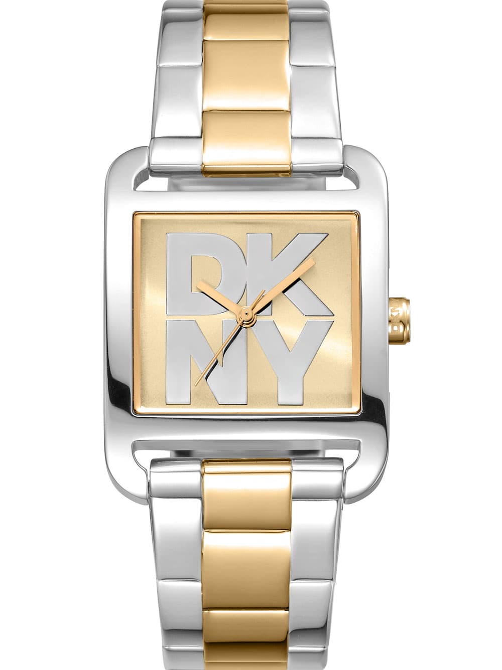DKNY DK1L001M0075 Damenuhr City Maxi Two Tone Silver 37mm 3ATM