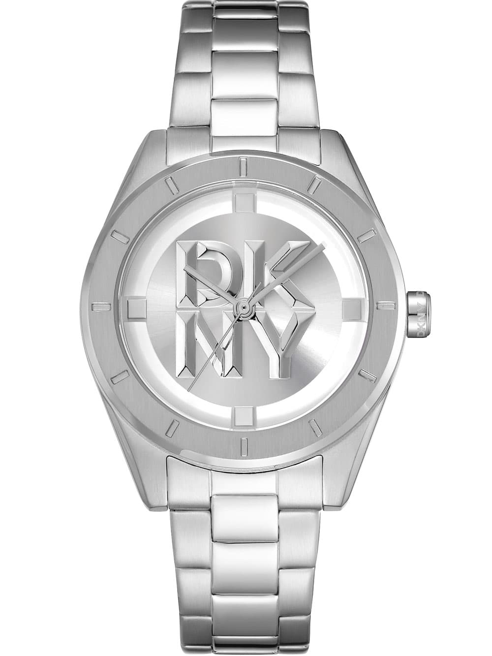 DKNY DK1L016M0045 Damenuhr Chambers Midi Silver 34mm 5ATM
