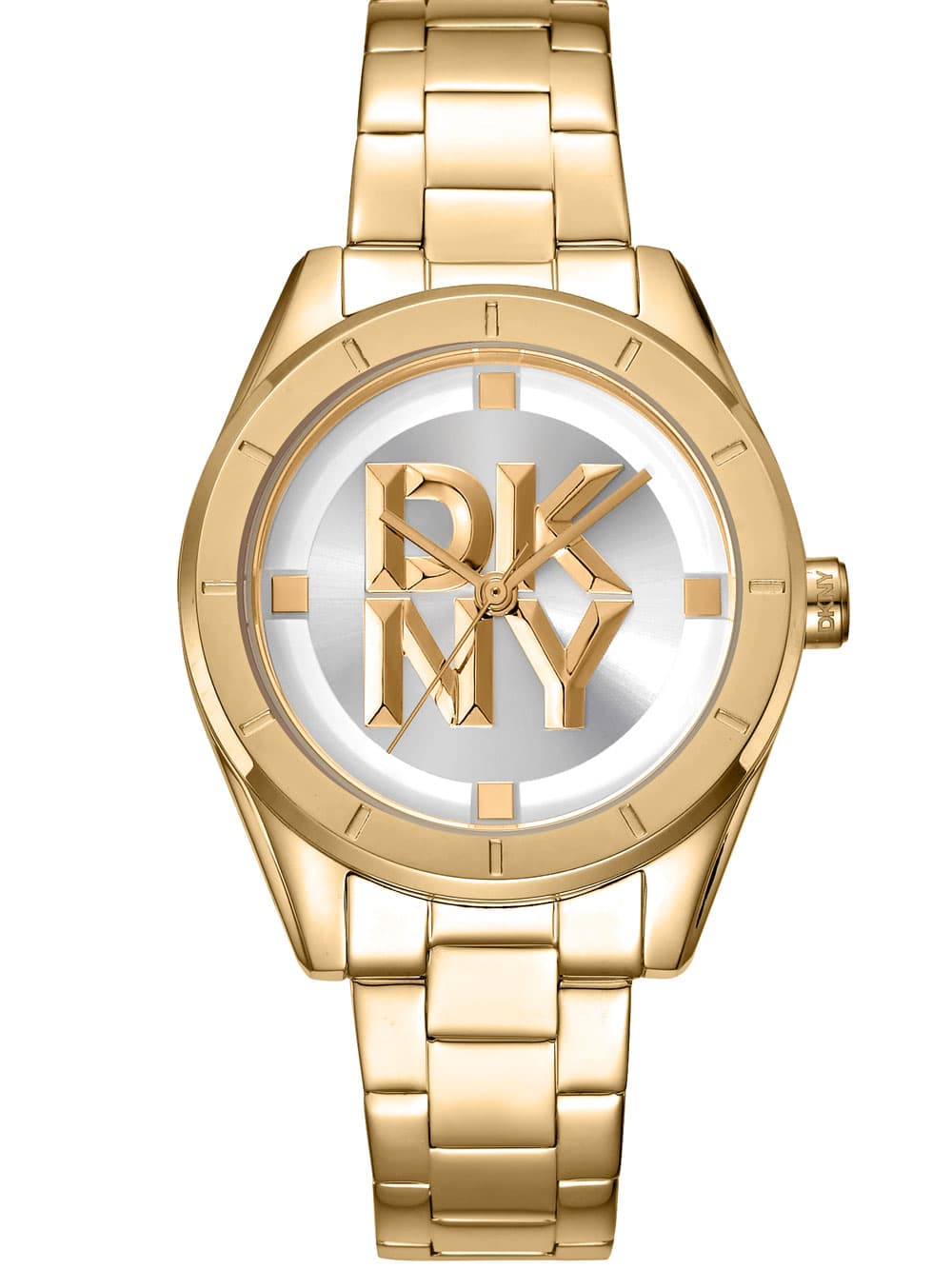 DKNY DK1L016M0065 Damenuhr Chambers Midi Gold 34mm 5ATM