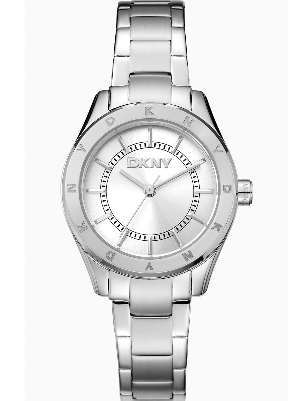 DKNY DK1L018M0015 Damenuhr Chambers Sport Silver 30mm 5ATM