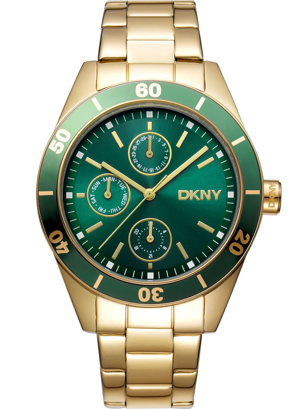 DKNY DK1L028M0055 Damenuhr Nolita Sport Gold 38mm 5ATM