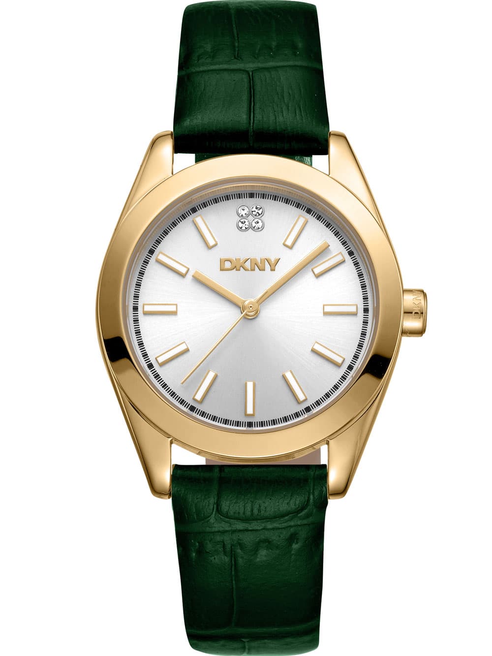 DKNY DK1L029L0025 Damenuhr Nolita Midi Green 32mm 5ATM