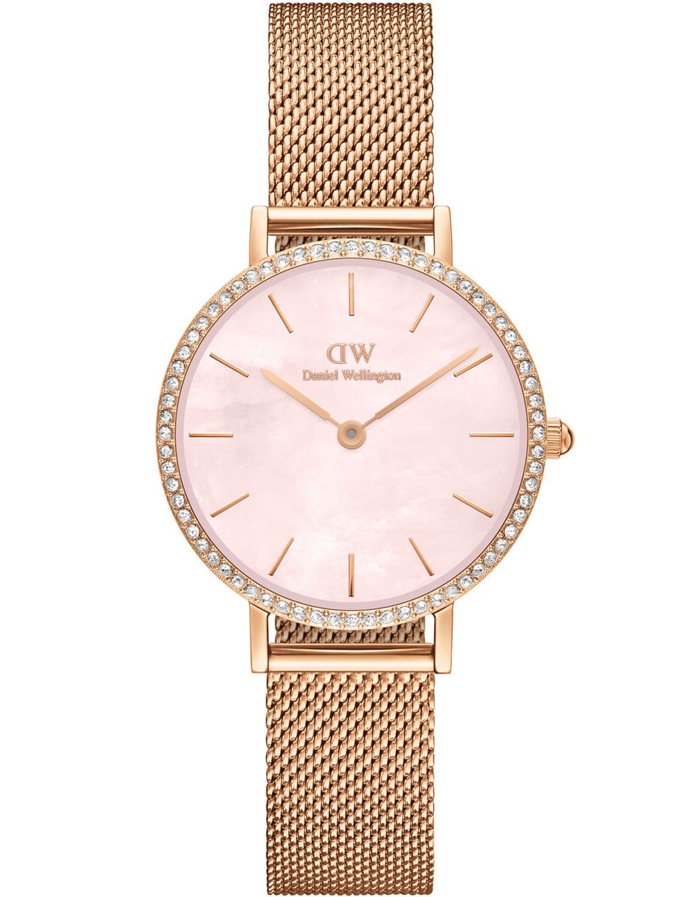 Daniel Wellington DW00100663 Damenuhr Petite Lumine Bezel Melrose Pink 28mm 3ATM