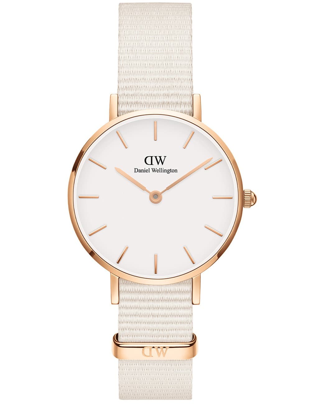 Daniel Wellington DW00100675 Damenuhr Federica Scagnetti x DW Petite Chalk Nato 28mm 3ATM