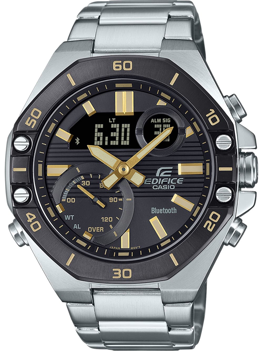 Casio ECB-10DB-1A9EF Herrenuhr Edifice 48mm 10ATM
