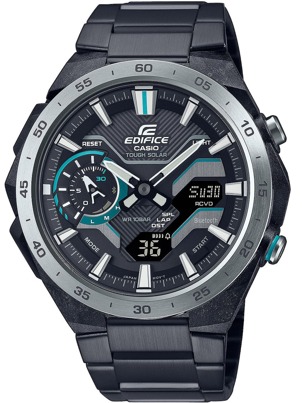Casio ECB-2200DD-1AEF Edifice Solar Herrenuhr 48mm 10ATM