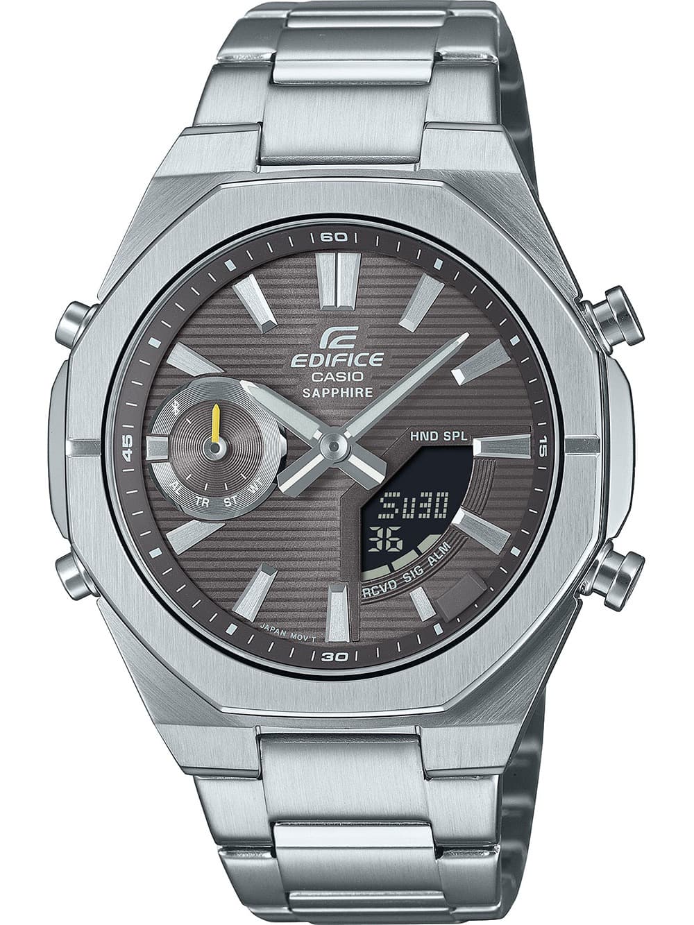 Casio ECB-S10D-8AEF Herrenuhr Edifice 43mm 10ATM