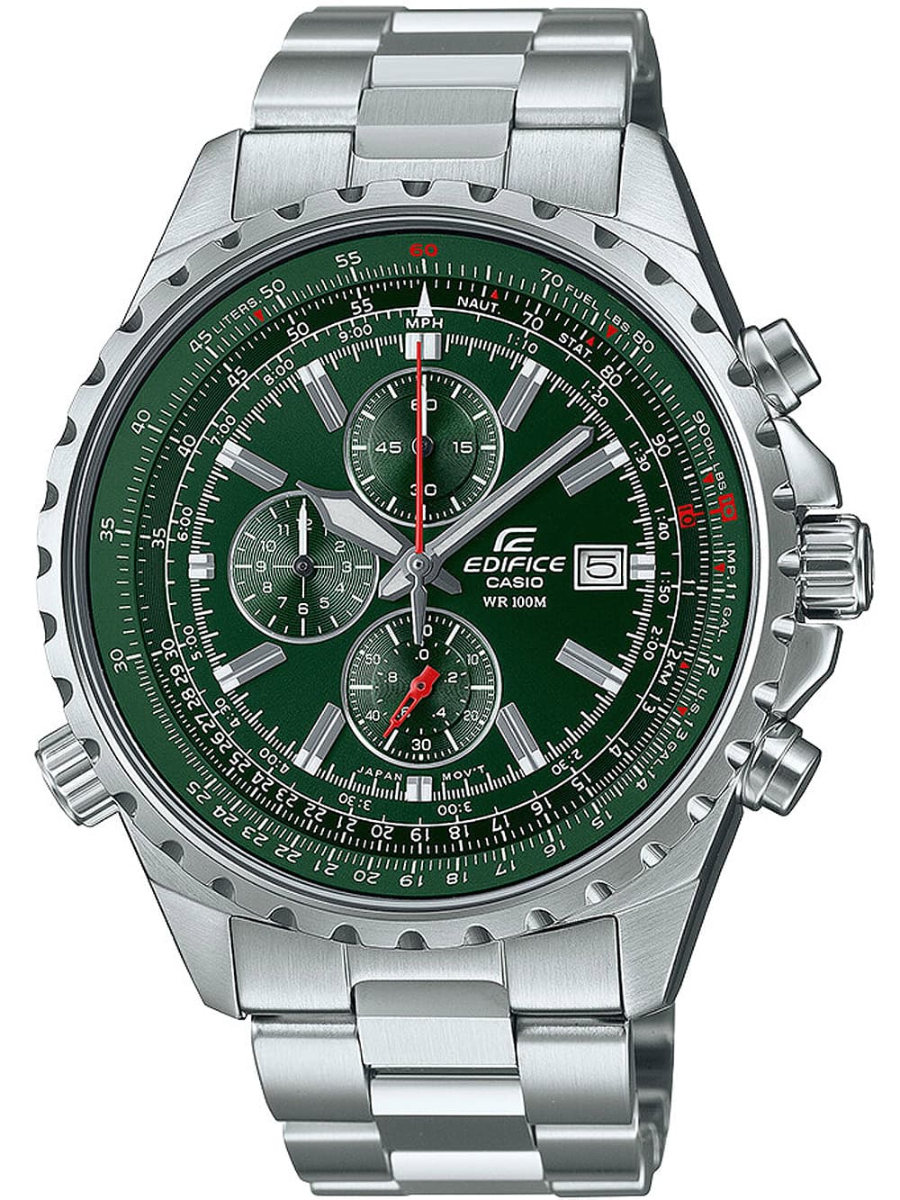 Casio EF-527D-3AVUEF Edifice Herrenuhr 44mm 10ATM