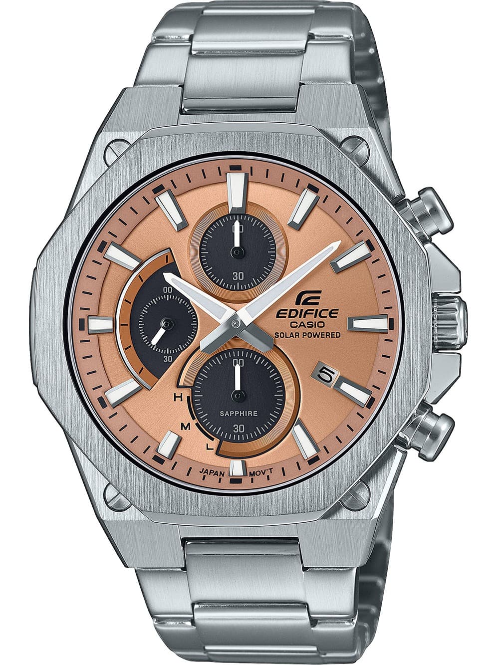 Casio EFS-S570D-5AUEF Herrenuhr Edifice Chrono Solar 44mm 10ATM