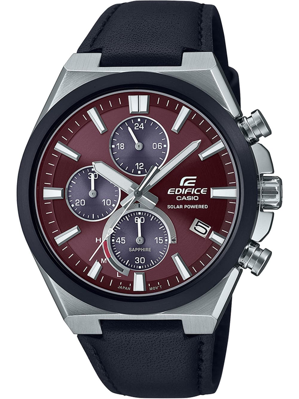 Casio EFS-S630BL-5AVUEF Herrenuhr Edifice Chrono Solar 44mm 10ATM
