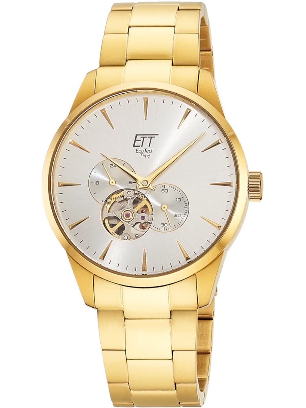 ETT Eco Tech Time EGS-40404-41M Herrenuhr Motion Drive Automatik 40mm 5ATM