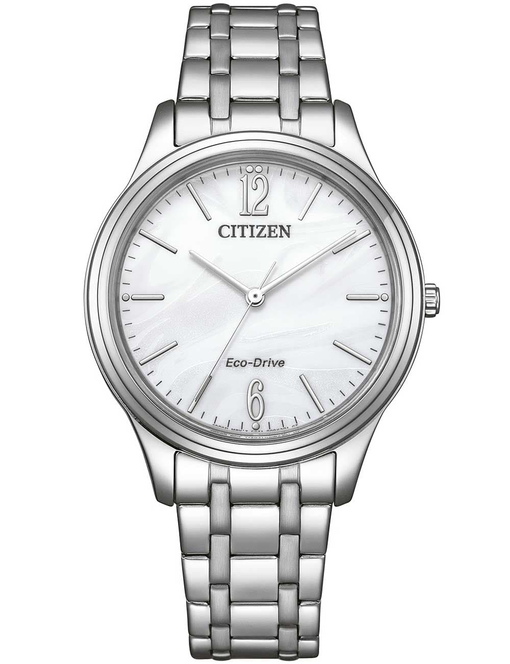 Citizen EM0411-71A Damenuhr Eco-Drive Elegance 34mm 5ATM