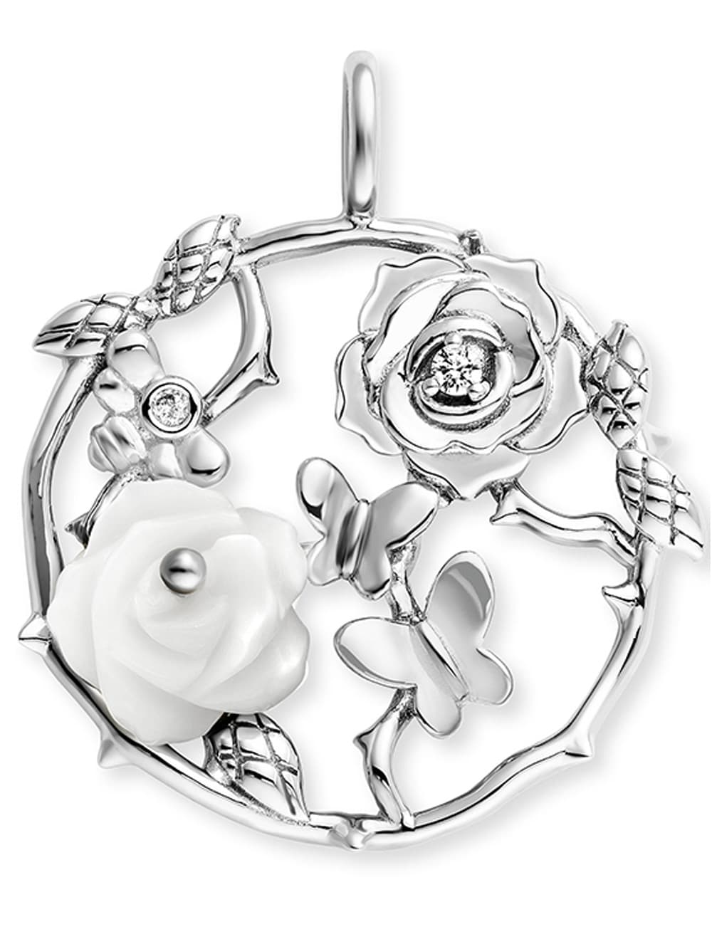 Engelsrufer Charm Anhänger ERP-ROSEGARDEN-PE-ZI