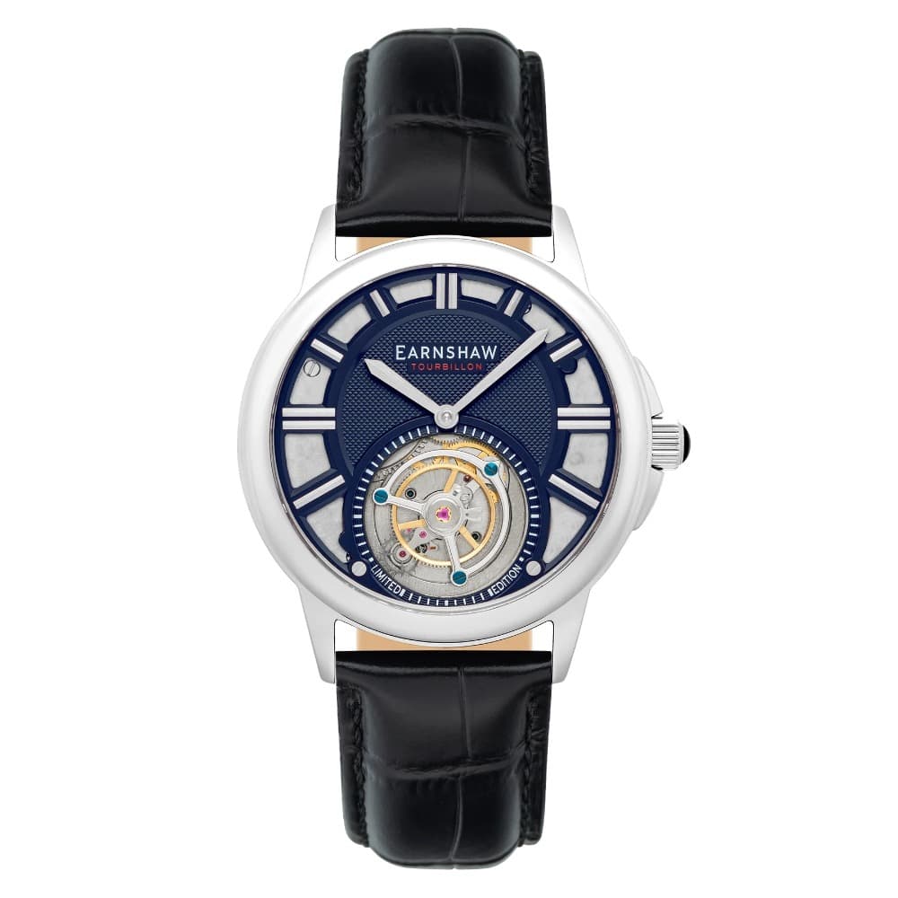 Thomas Earnshaw ES-8239-02 Disraeli Tourbillon Herrenuhr 42mm 3ATM