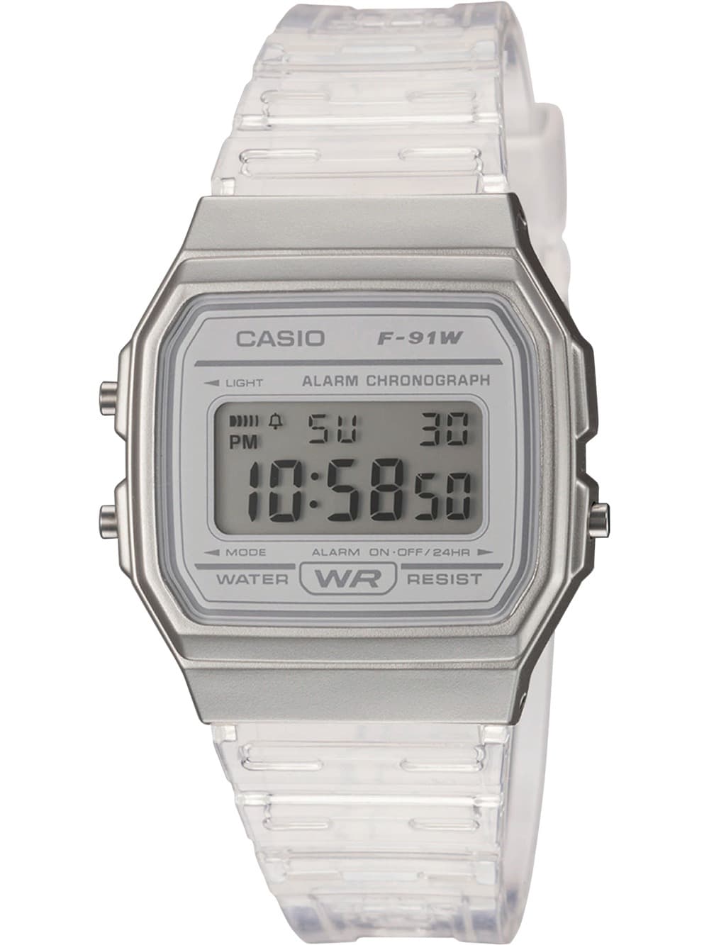 Casio F-91WS-7EF Damenuhr Timeless collection 33mm 1ATM