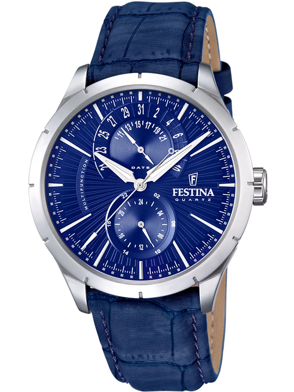 Festina F16573/7 Retro Herrenuhr 45mm 5ATM
