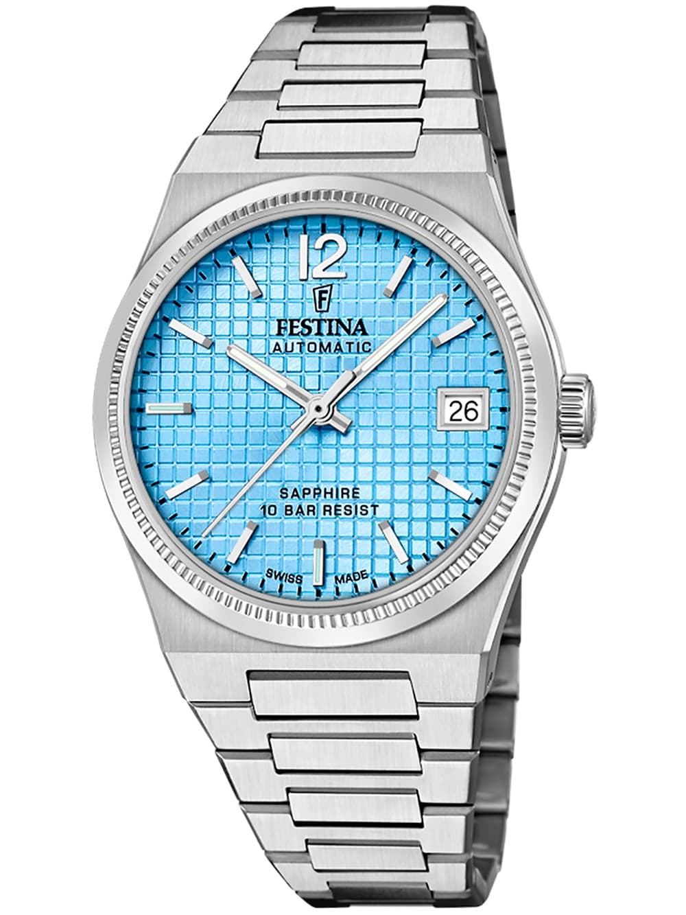 Festina F20029/2 Damenuhr Swiss Made Rivé Automatik 35mm 10ATM