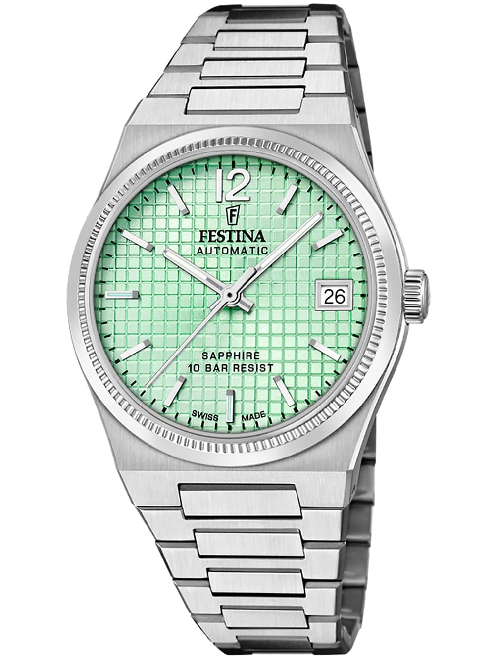 Festina F20029/3 Damenuhr Swiss Made Rivé Automatik 35mm 10ATM